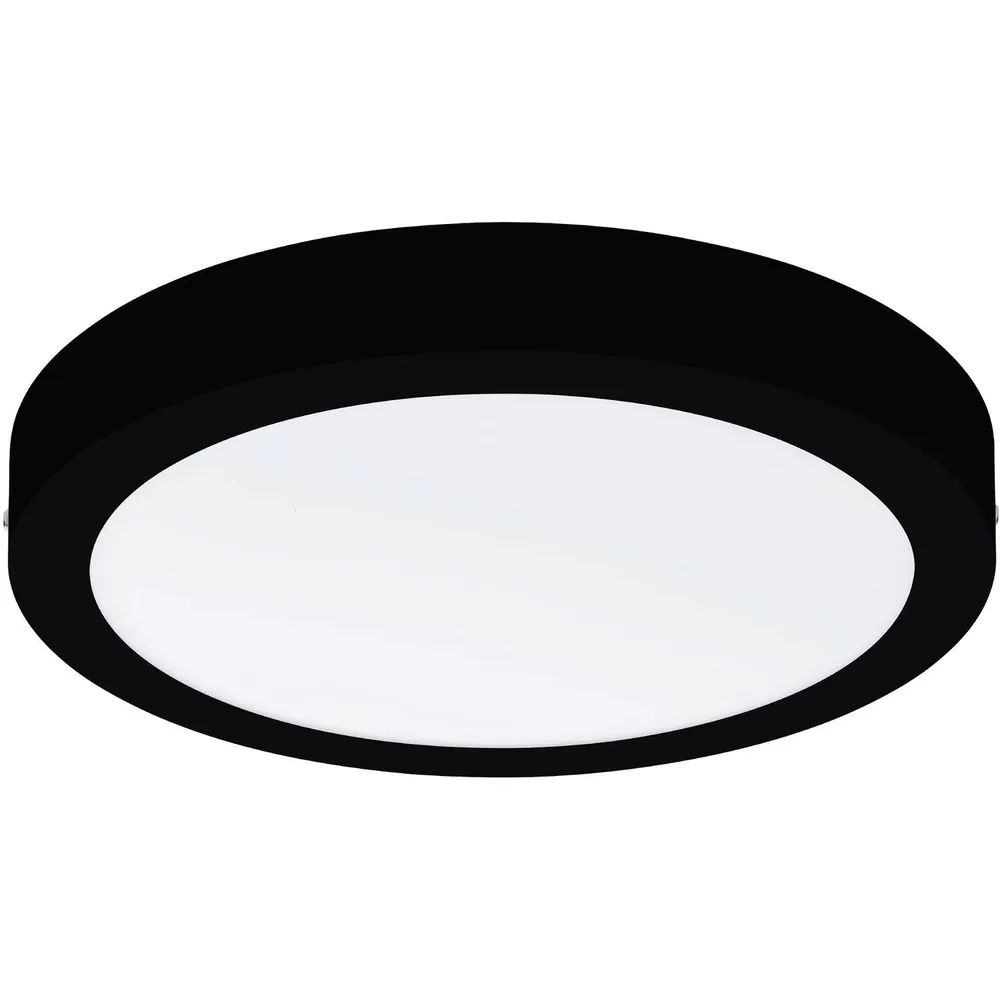 EGLO Deckenleuchte Fueva-CCT Ø300 mm schwarz