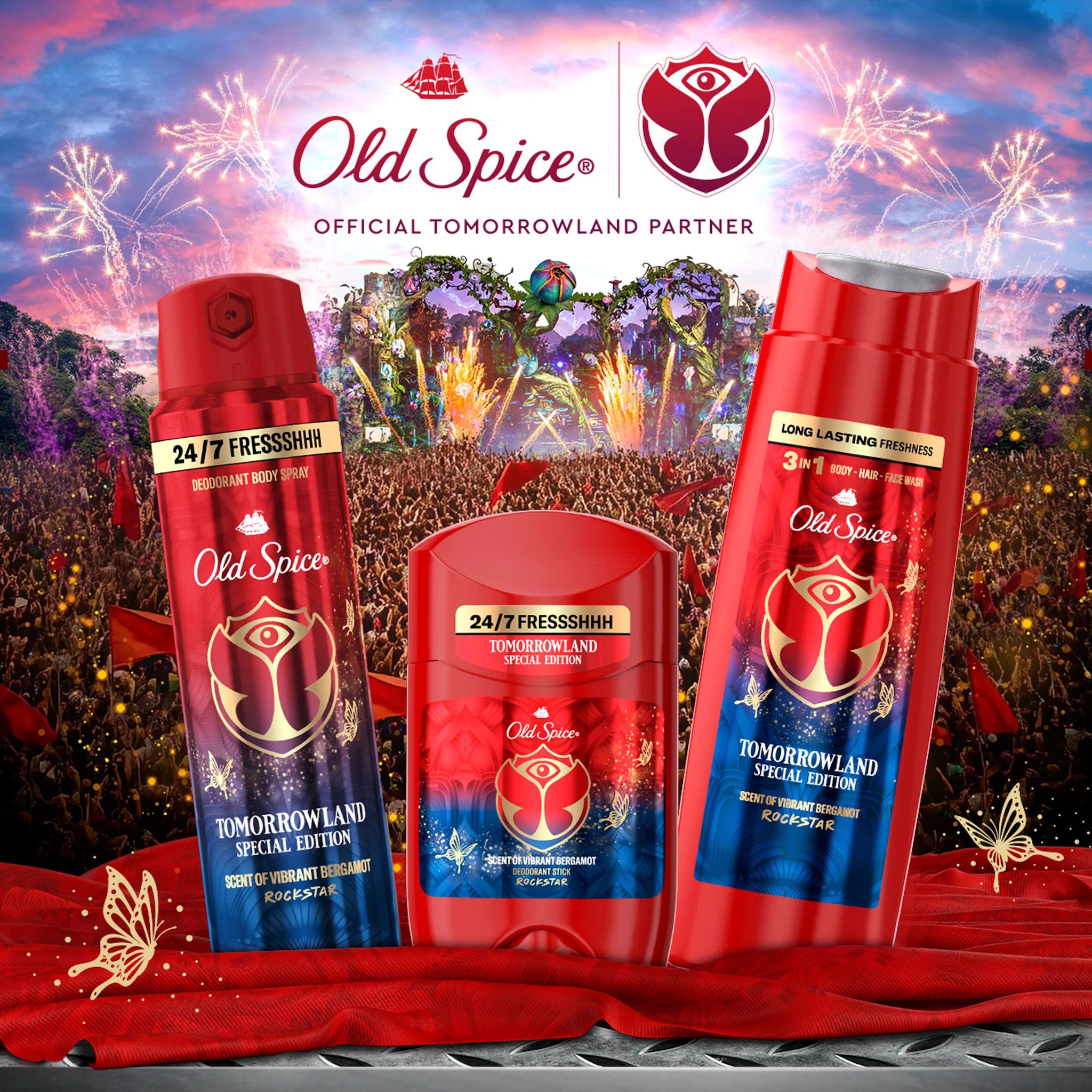 Old Spice Geschenkset Kulturtasche TMRL Rockstar 