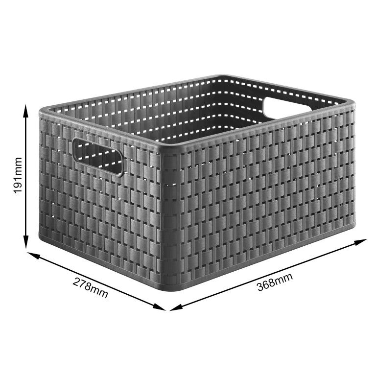 Rotho Korb A4, 18 l COUNTRY