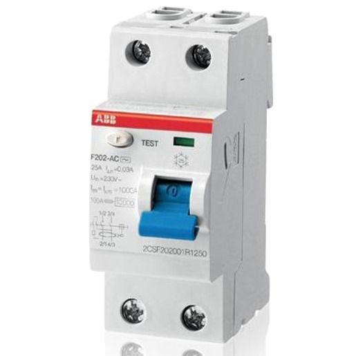 ABB Sace FI-SCHALTER F202AS-40/0,1 / ABBSAC F202A S-40/0,1 2CSF202201R2400