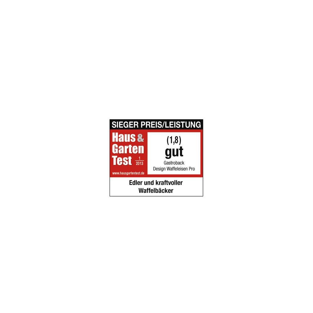 Gastroback Waffeleisen Design Pro