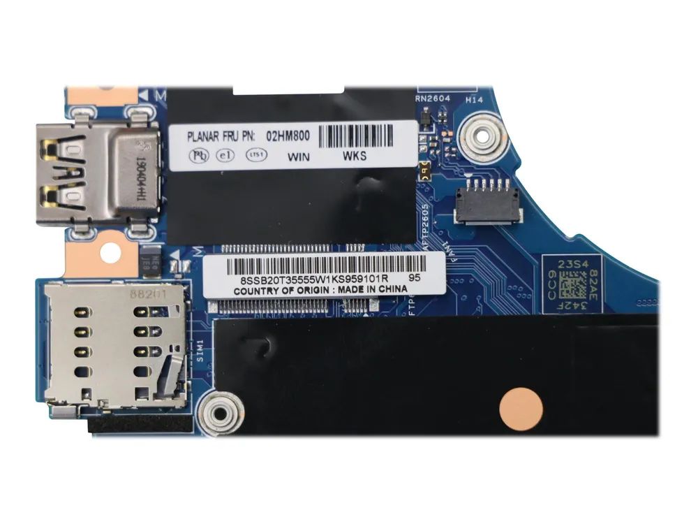 Lenovo Intel Core i5-8365U system board with - 16 GB