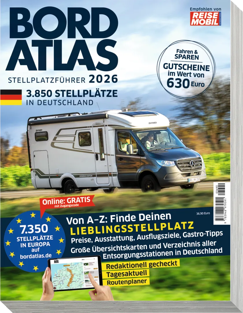 Dolde Bordatlas Stellplatzführer 2026