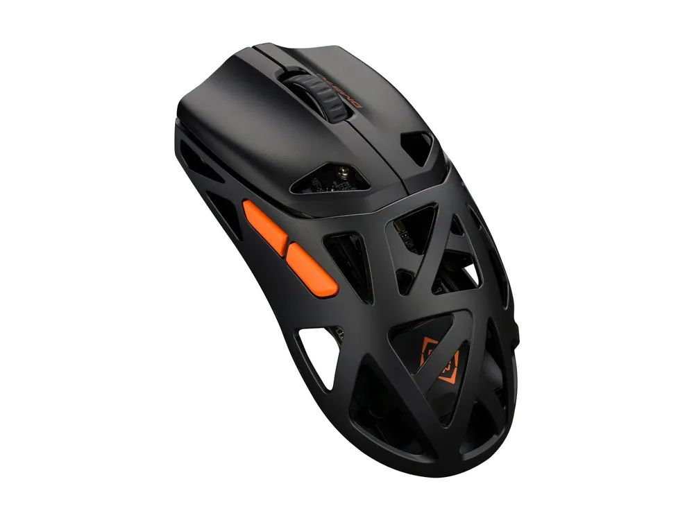 Deltaco GAMING DM370 - Maus - ultra-leicht - optisch - kabellos, kabelgebunden - 2.4 GHz, USB-C, Bluetooth 5.4 - kabelloser Empfänger (USB)