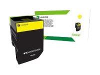 Lexmark 702YE - Gelb - Original - Tonerpatrone LCCP, LRP