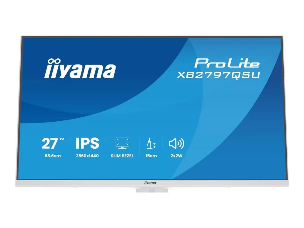 Iiyama TFT XB2797QSU IPS 27''//HDMI/DP/MPRT/USB Hub - Flachbildschirm (TFT/LCD) - 27"