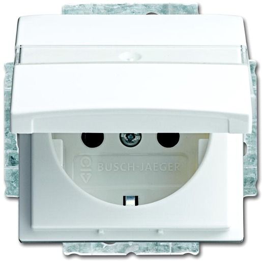 Busch-Jaeger SCHUKO-STECKDOSE KLAPPD. / BUSCH 20 EUK-914 2CKA002018A1511