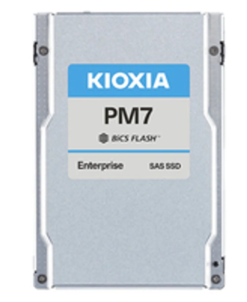 Kioxia PM7-R Series KPM7VRUG15T3 - SSD - Enterprise, Read Intensive - verschlüsselt - 15360 GB - intern - 2.5" (6.4 cm)