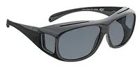 WEDO Überzieh-Sonnenbrille Autofah.incl Etui schwarz