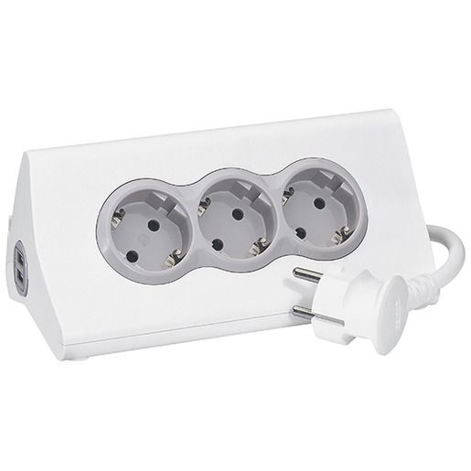 Legrand STECKDOSENLEISTE M. 2USB 1,5M / LEGRAN 694810 3FACH WS 694810
