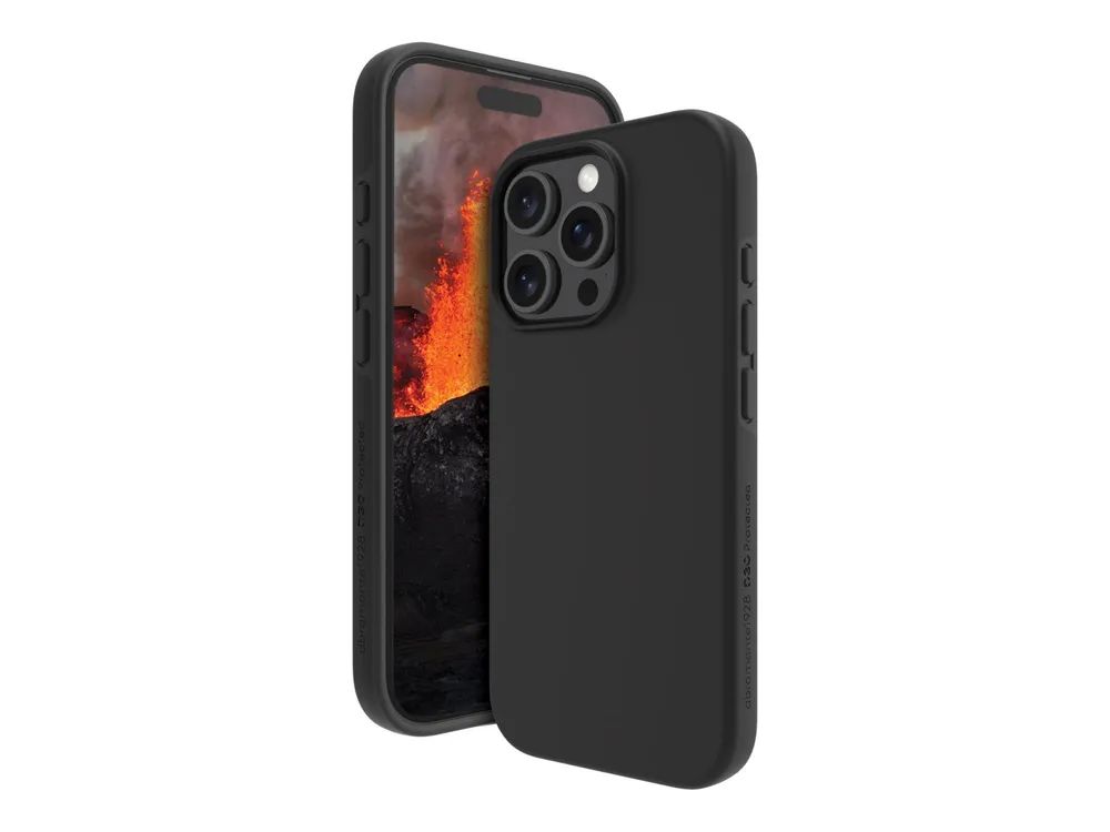 dbramante1928 Iceland Ultra - Hintere Abdeckung für iPhone 16 Pro Schwarz