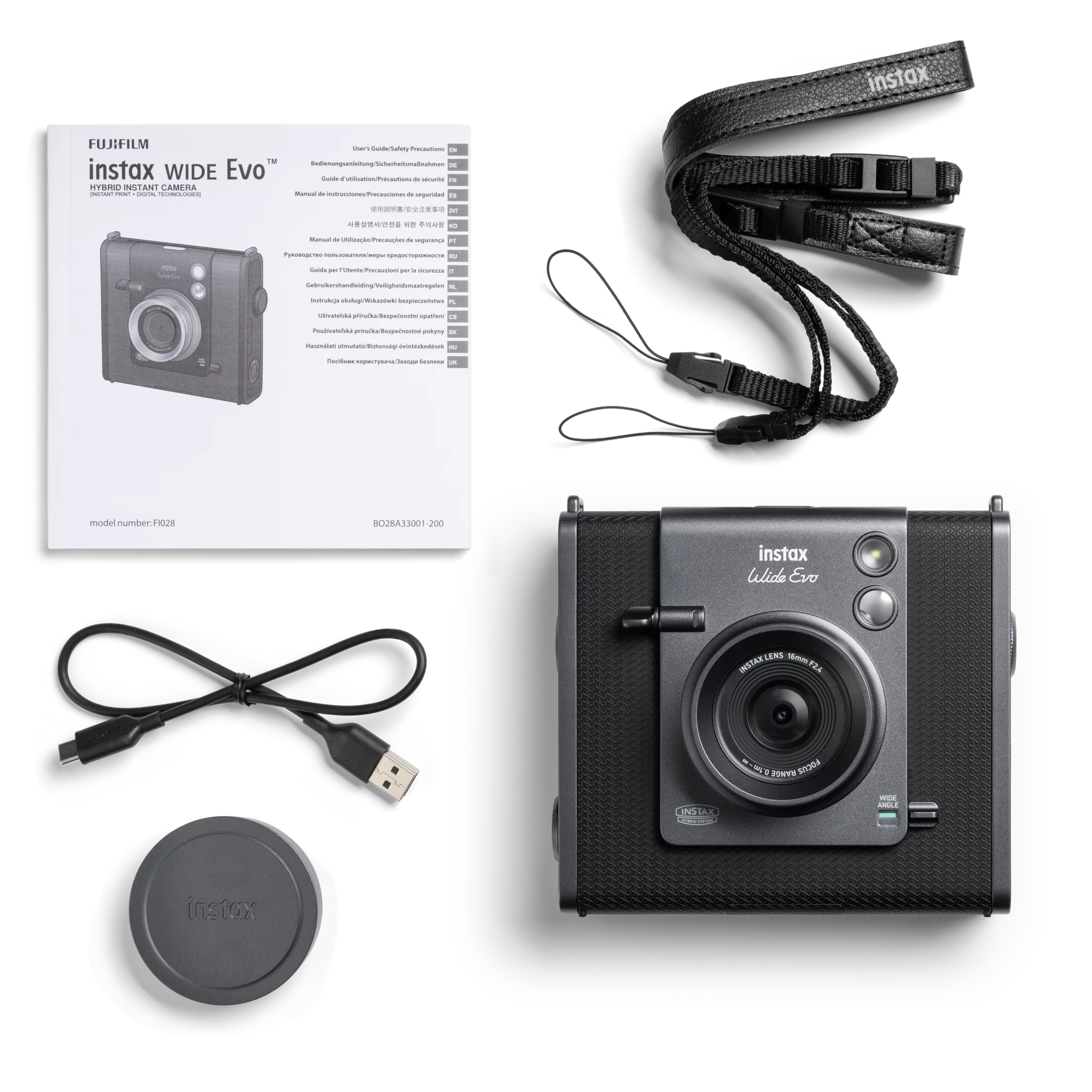 INSTAX WIDE EVO BLACK EX D