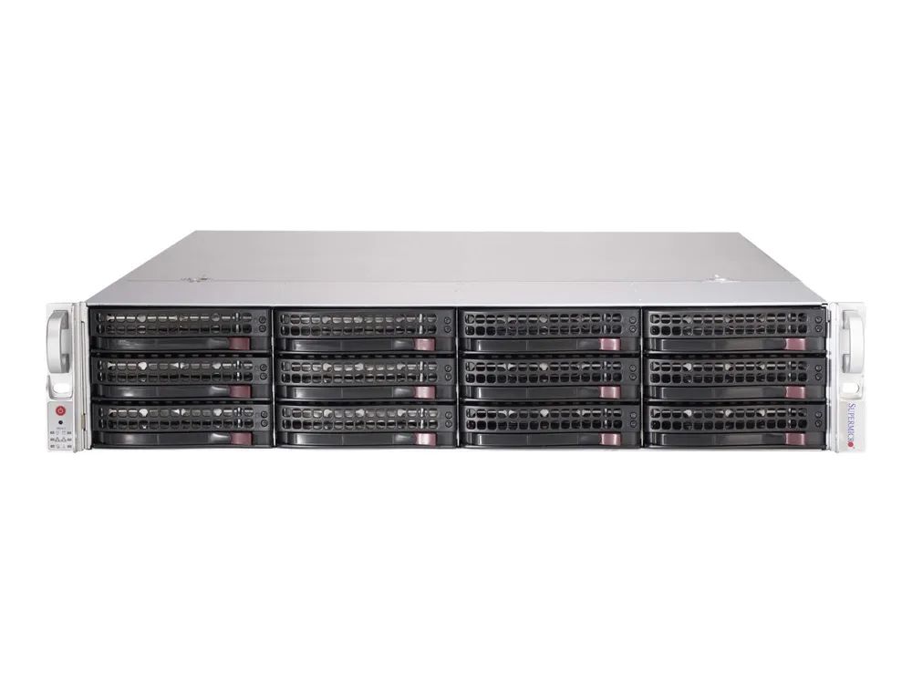 Supermicro SC826 BE1C-R609JBOD - Festplatten-Array - 12 Schächte (SATA-600 / SAS-3)