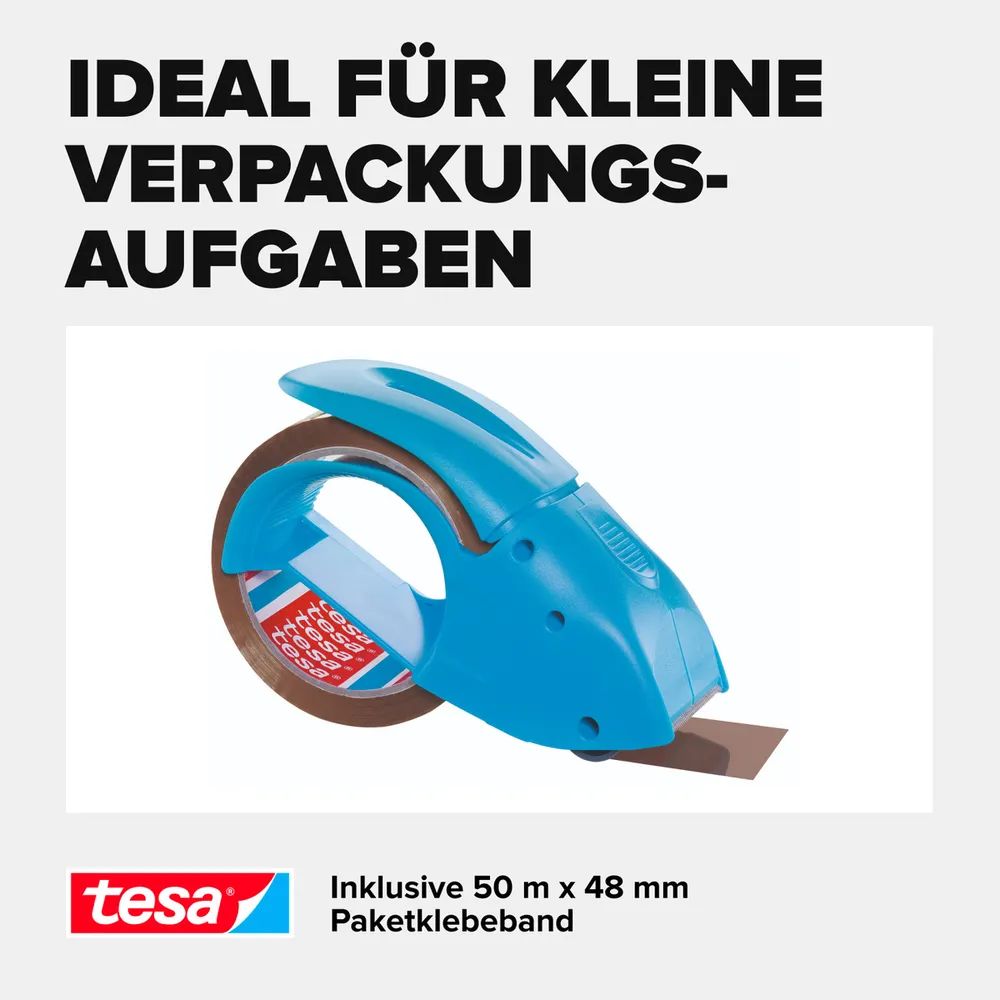 Tesa Tesapack Pack' n' Go - Abroller mit Packband