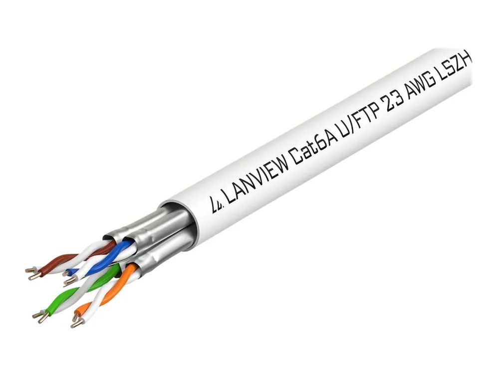 Lanview Bulkkabel - 500 m - 7.3 mm - U/FTP