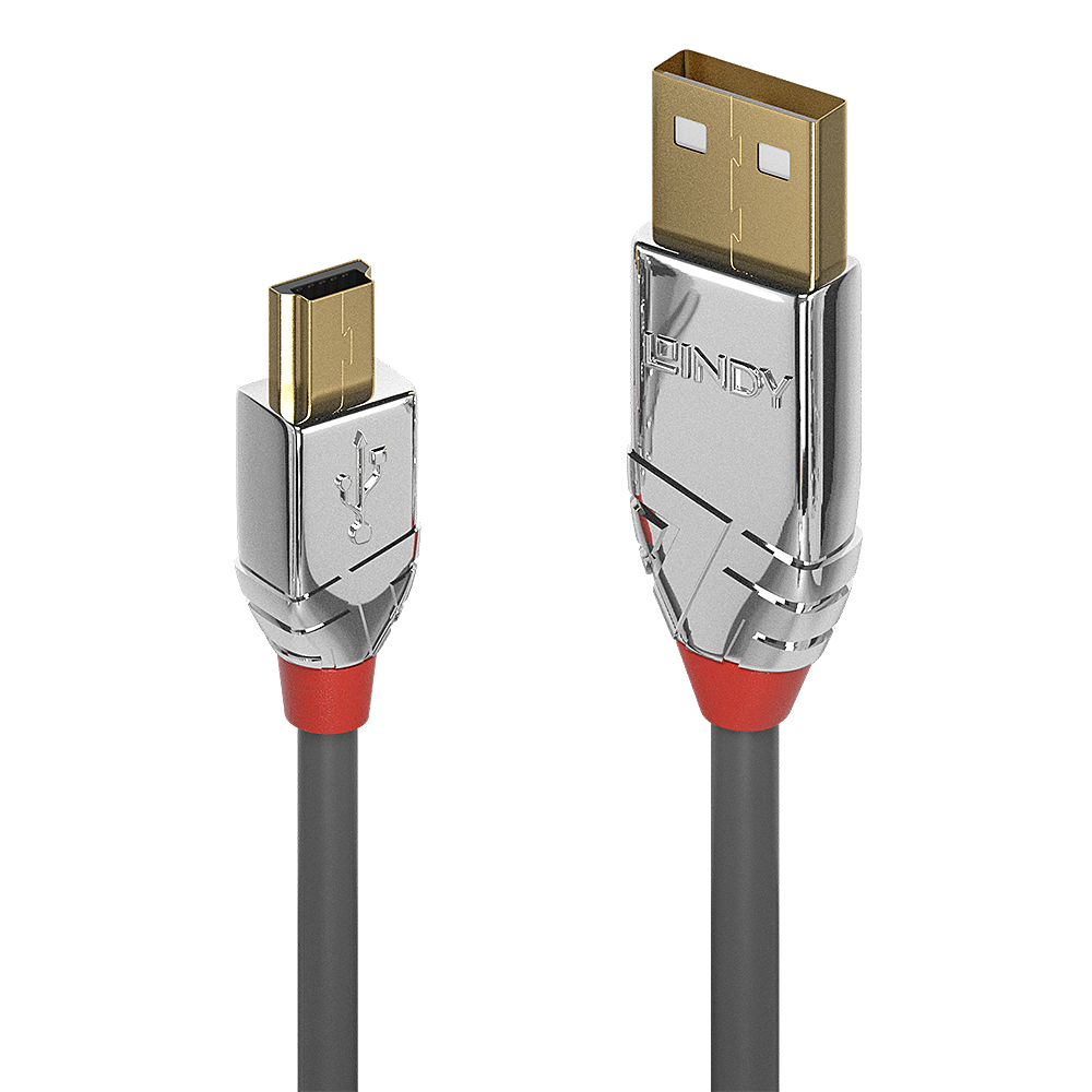 Lindy CROMO - USB-Kabel - USB (M) zu Mini-USB, Typ B (M)