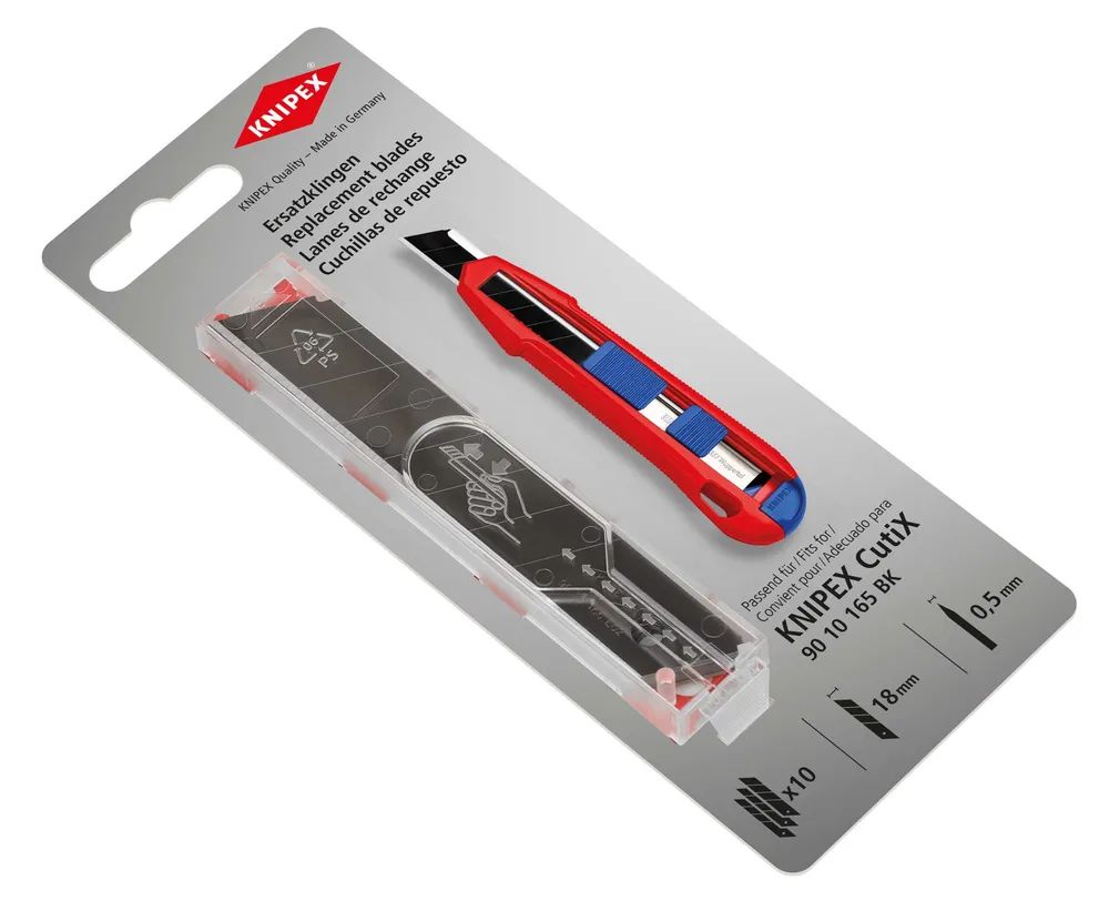 KNIPEX Ersatzklingen für 90 10 165 BK (10x)