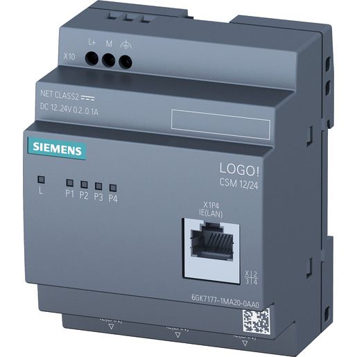 Siemens LOGO! CSM12/24 COMP.SWITCH MOD / SIEMEN 6GK7177-1MA20-0AA0
