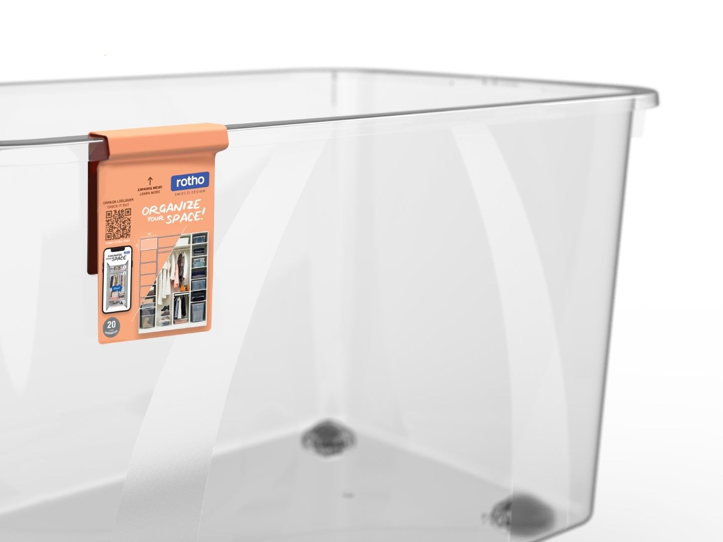 Rotho Box 25 l mit Deckel LONA