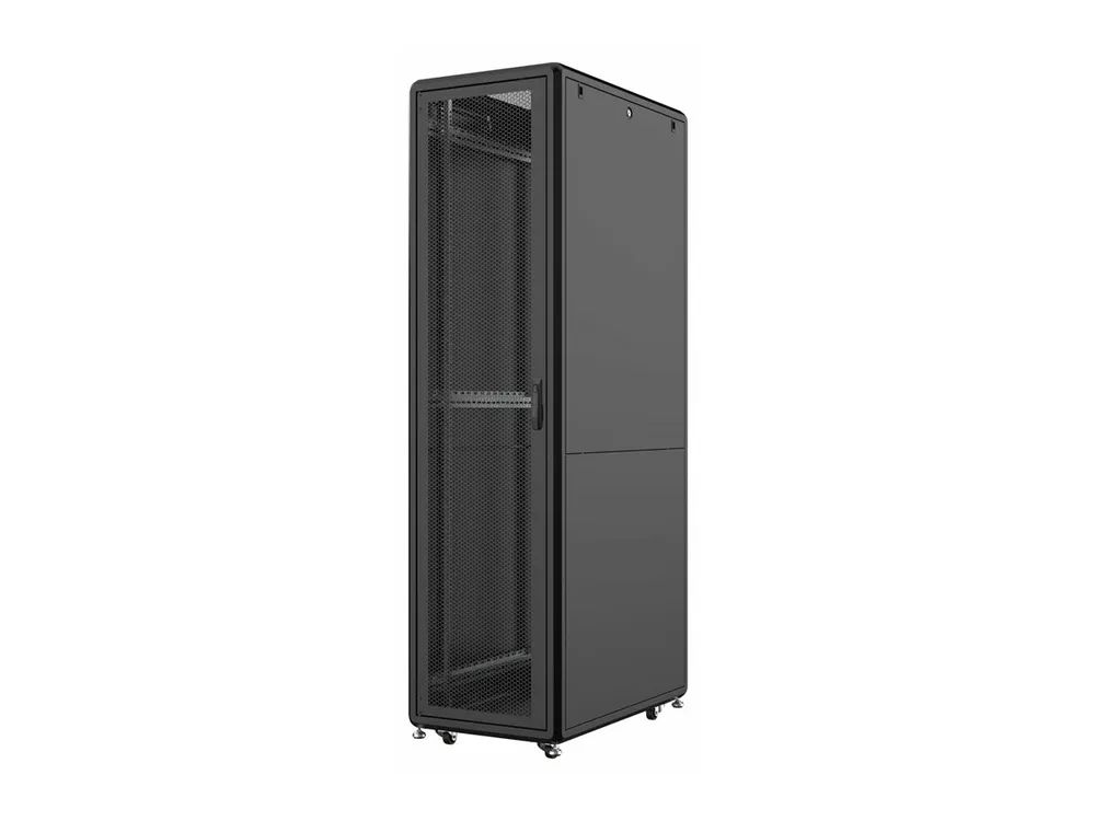 Lanview by Logon - Schrank Netzwerkschrank - 60 x 100, server line - freistehend - Schwarz, RAL 9005 - 46U - 48.3 cm (19")