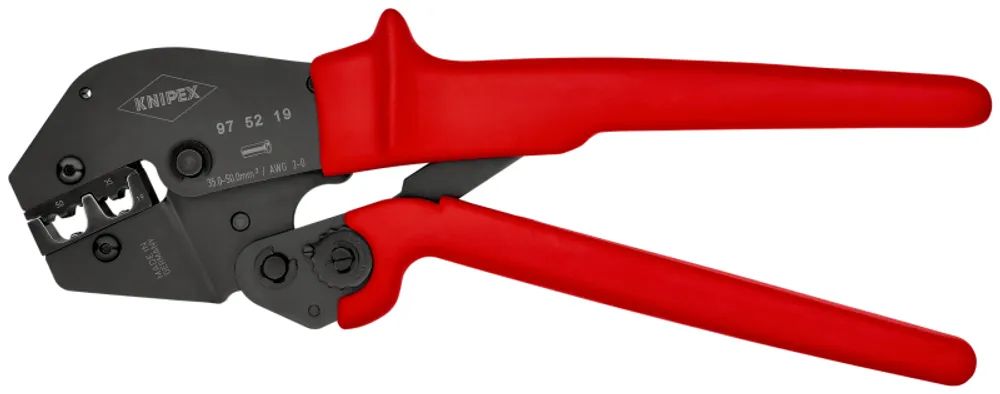 KNIPEX Crimpzange 250 mm für Aderendhülsen 35/50 mm²