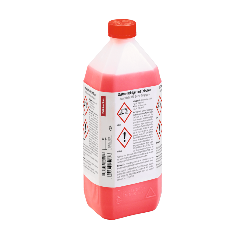 Miele GP DC DDG 1001 L System-Reiniger und Entkalker, 1000 ml