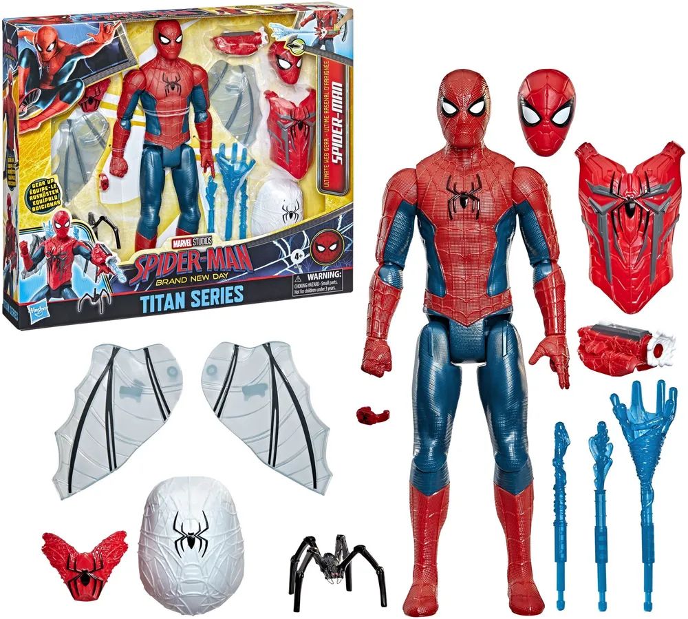 Hasbro European Trading B.V. SPI Web-Tech Spider-Man mit Zubehör