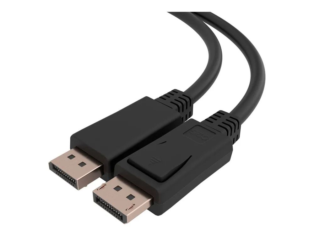 C2G 6ft (1.8m) C2G TAA-Compliant DisplayPort Cable with Latches - 8K 60Hz - DisplayPort-Kabel - TAA-konform - DisplayPort (M)