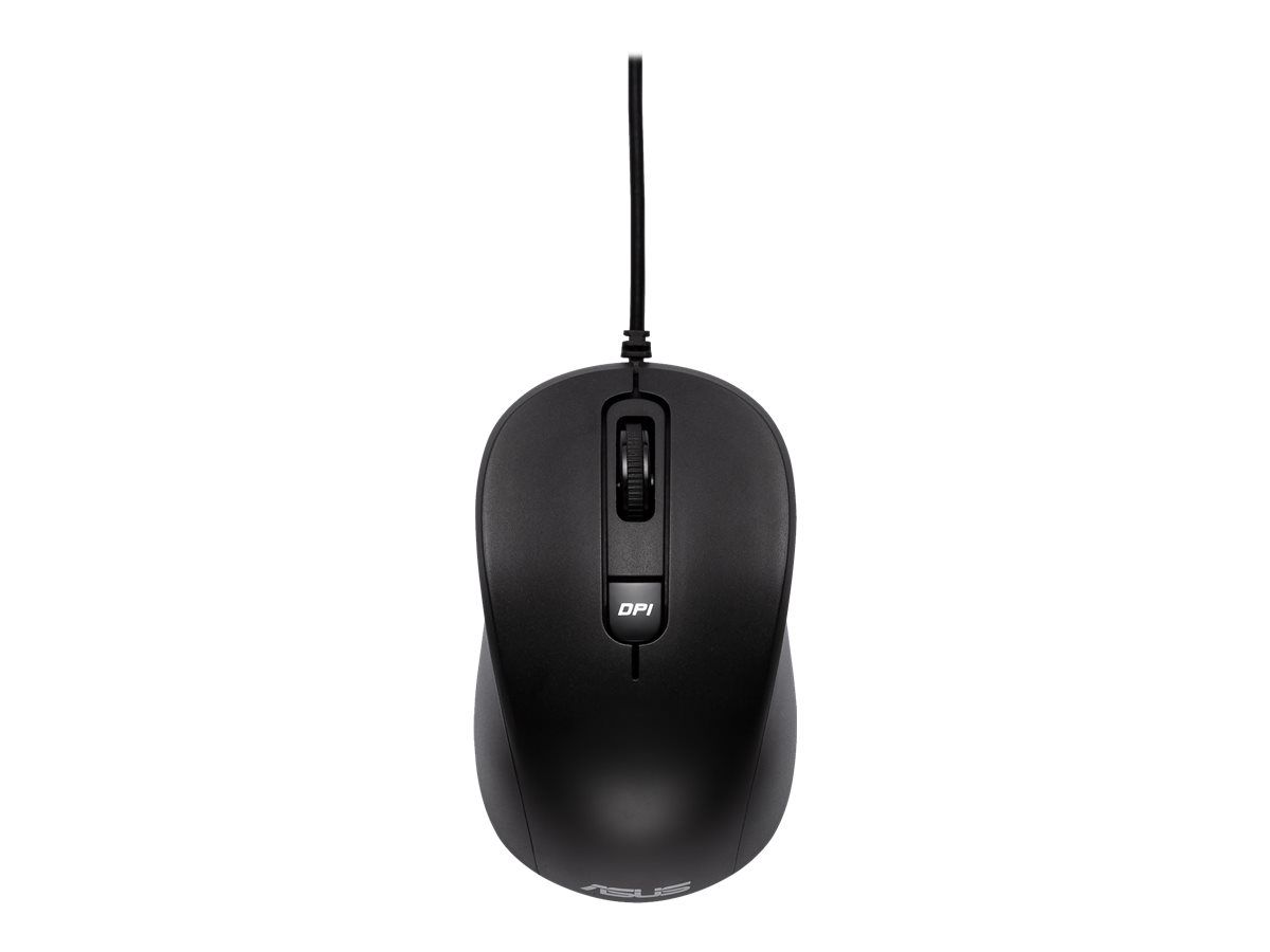 ASUS MU101C Blue Ray Silent - Maus - rechts- und linkshändig