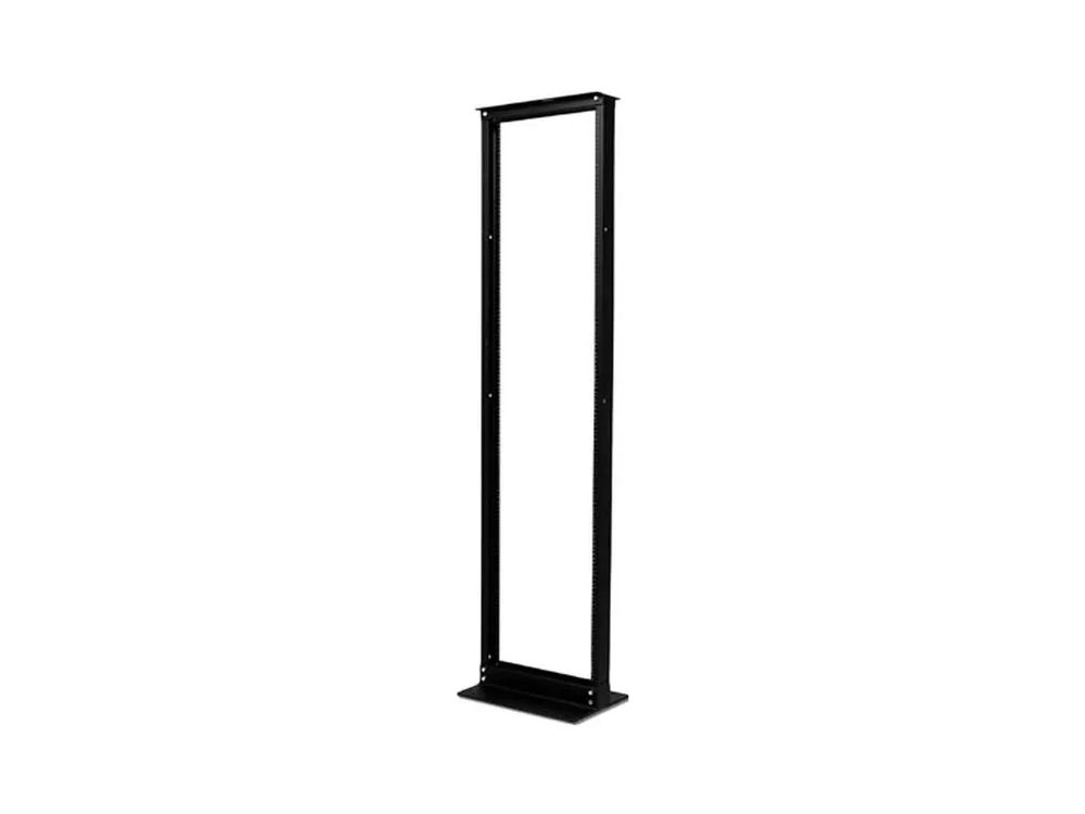 APC NetShelter 2 Post Open Frame Rack - Schrank - Schwarz - 45U - 48.3 cm (19")