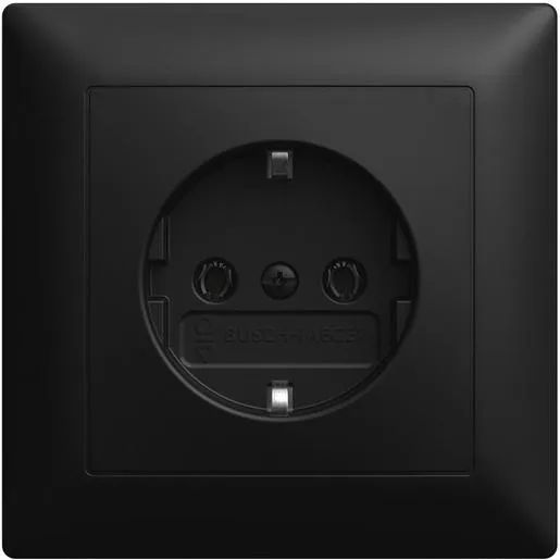 Busch-Jaeger SCHUKO STECKD.VOLLPL SW-MATT / BUSCH 20 EUJR-915 2CKA002011A6346