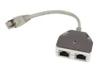 MicroConnect Y-ADAPTER - Netzwerk-Splitter - RJ-45 (M) - MPK420