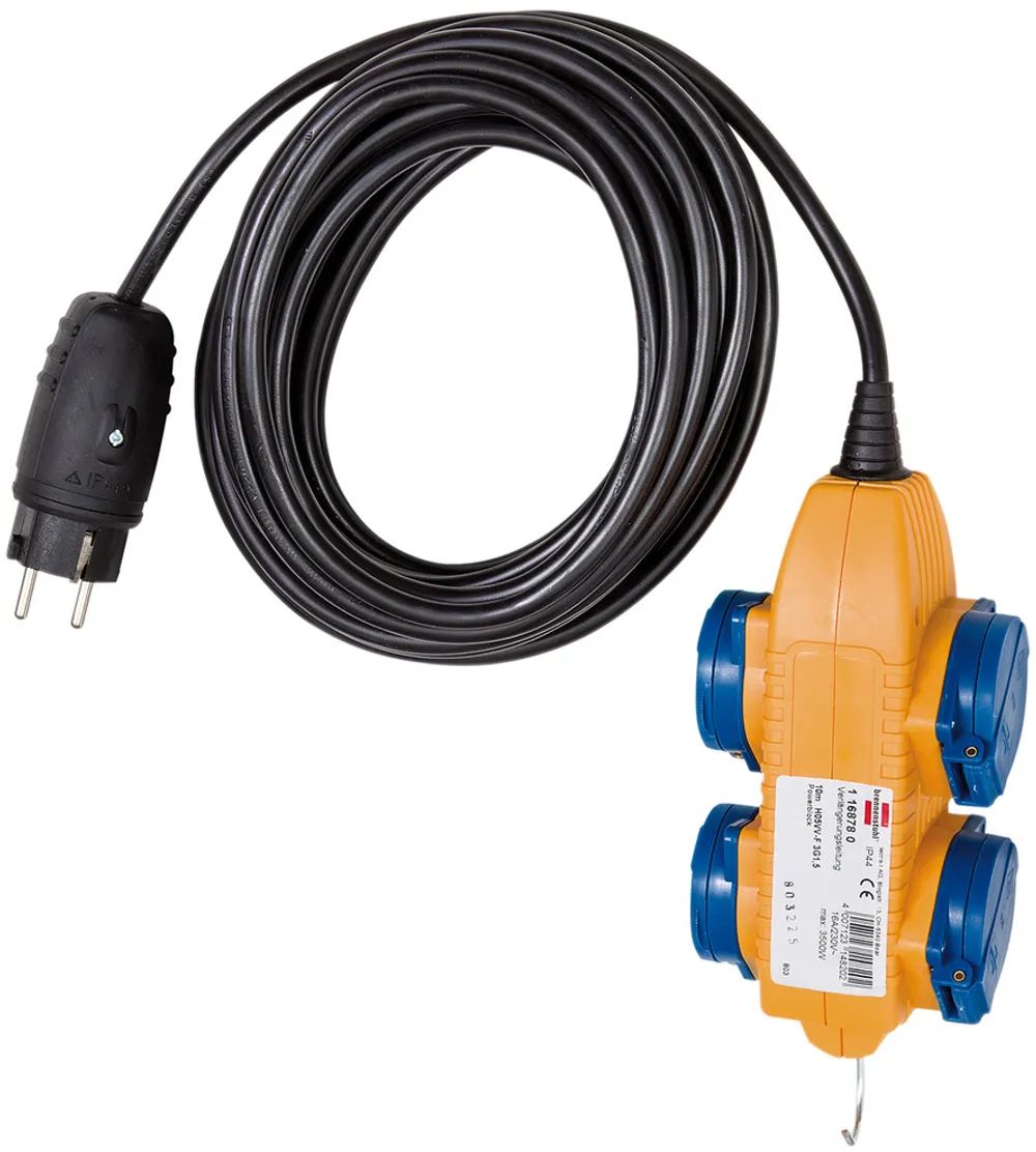 Brennenstuhl Verlängerungsleitung Powerblock4fach