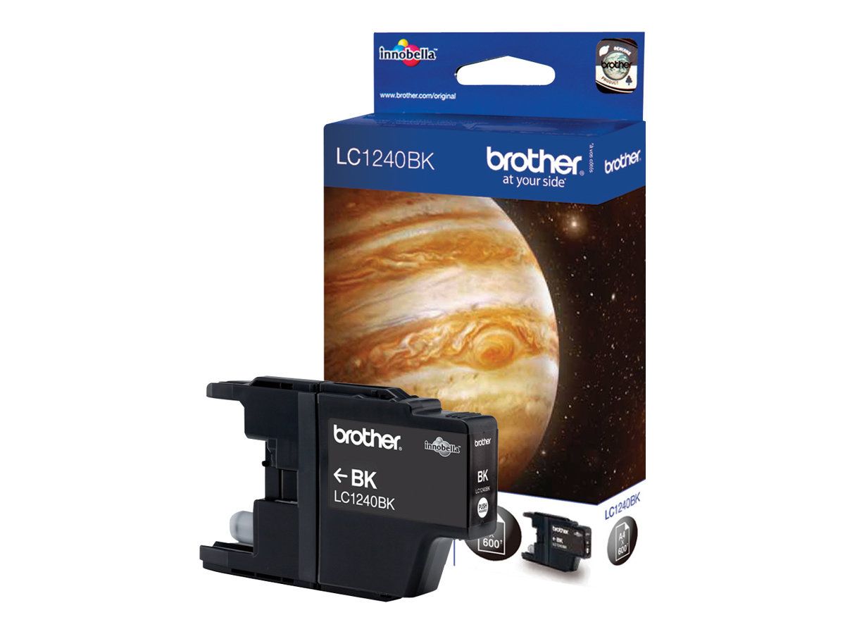 Brother LC1240BK - Schwarz - original - Tintenpatrone