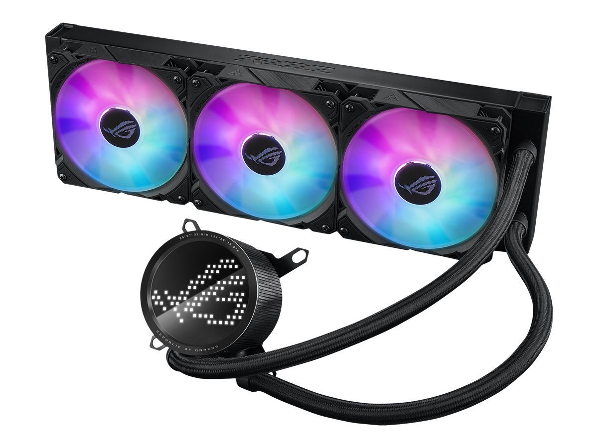 ASUS ROG RYUO III 360 ARGB - Prozessor-Flüssigkeitskühlsystem - Kühlergröße: 360 mm - (für: AM4, LGA1200, LGA1700, AM5, LGA115x Socket)