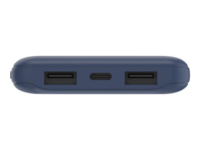 Belkin BoostCharge - Powerbank - 10000 mAh - 18 Watt - 3 Ausgabeanschlussstellen (24 pin USB-C, 2 x USB)