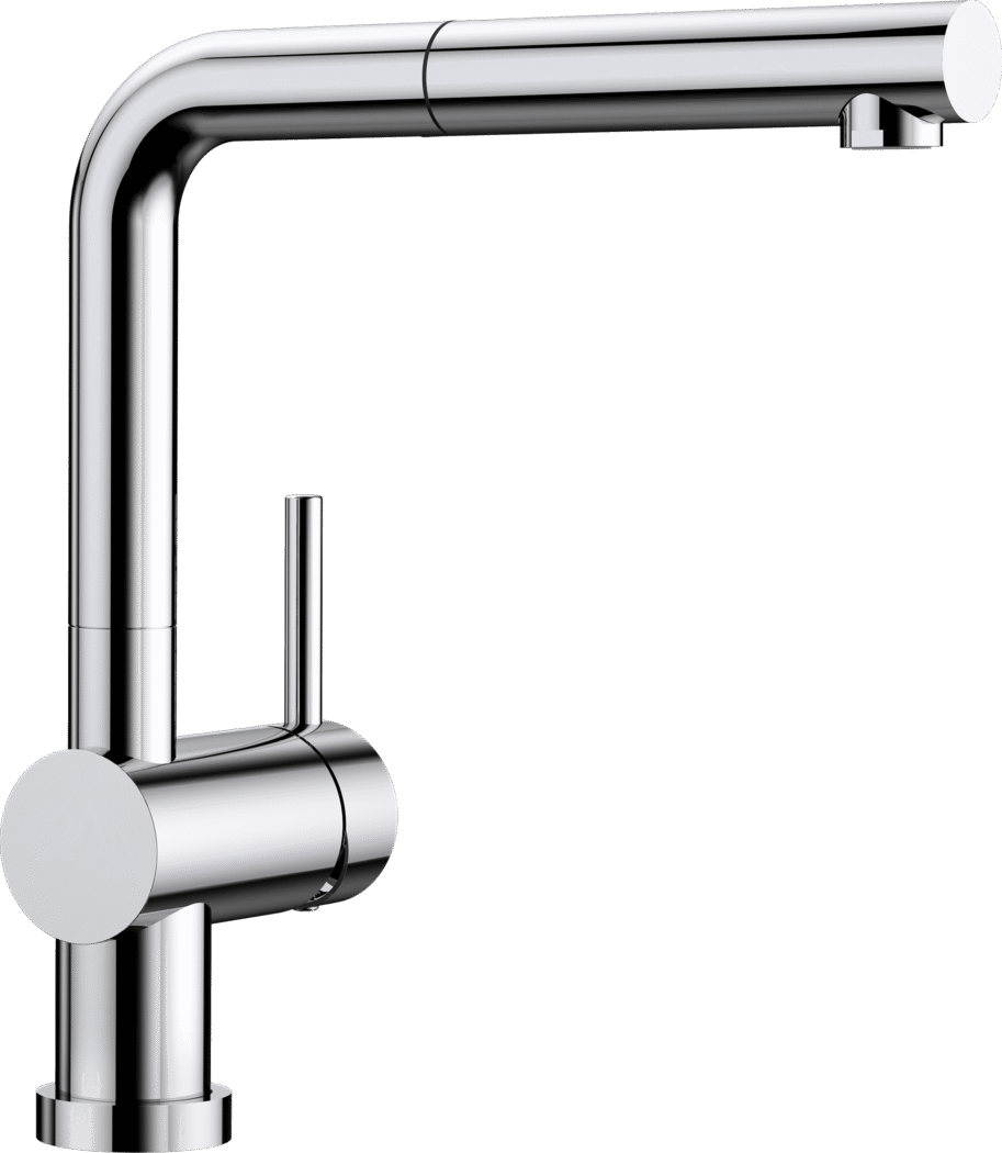 Blanco Linus-S-F / Vorfenstereinbau chrom HD      