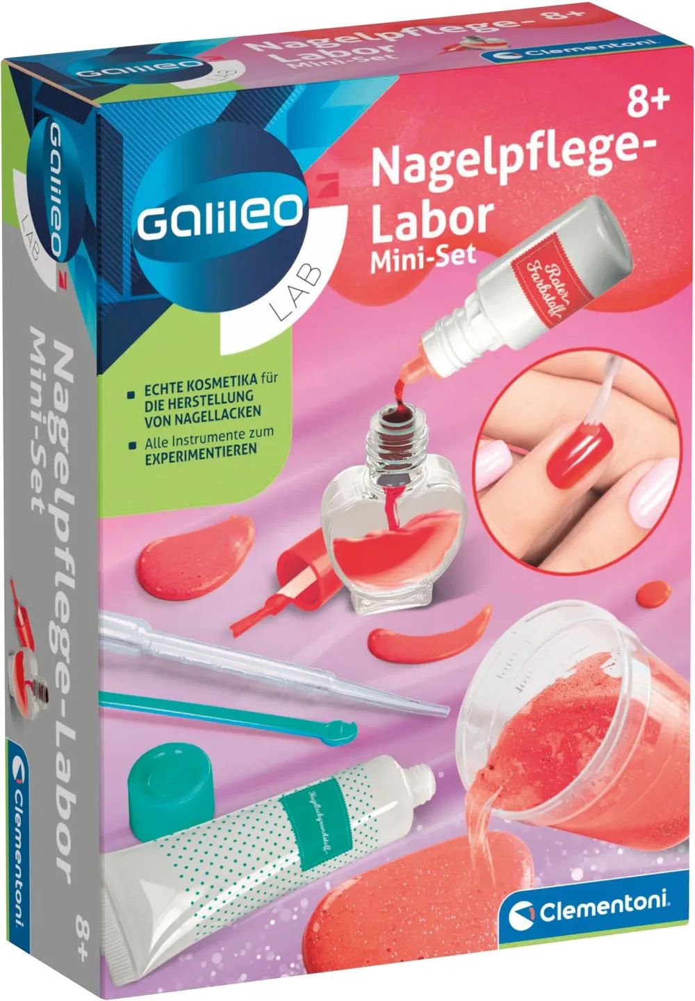 Clementoni GmbH Galileo Nagelpflege-Labor Mini-Set