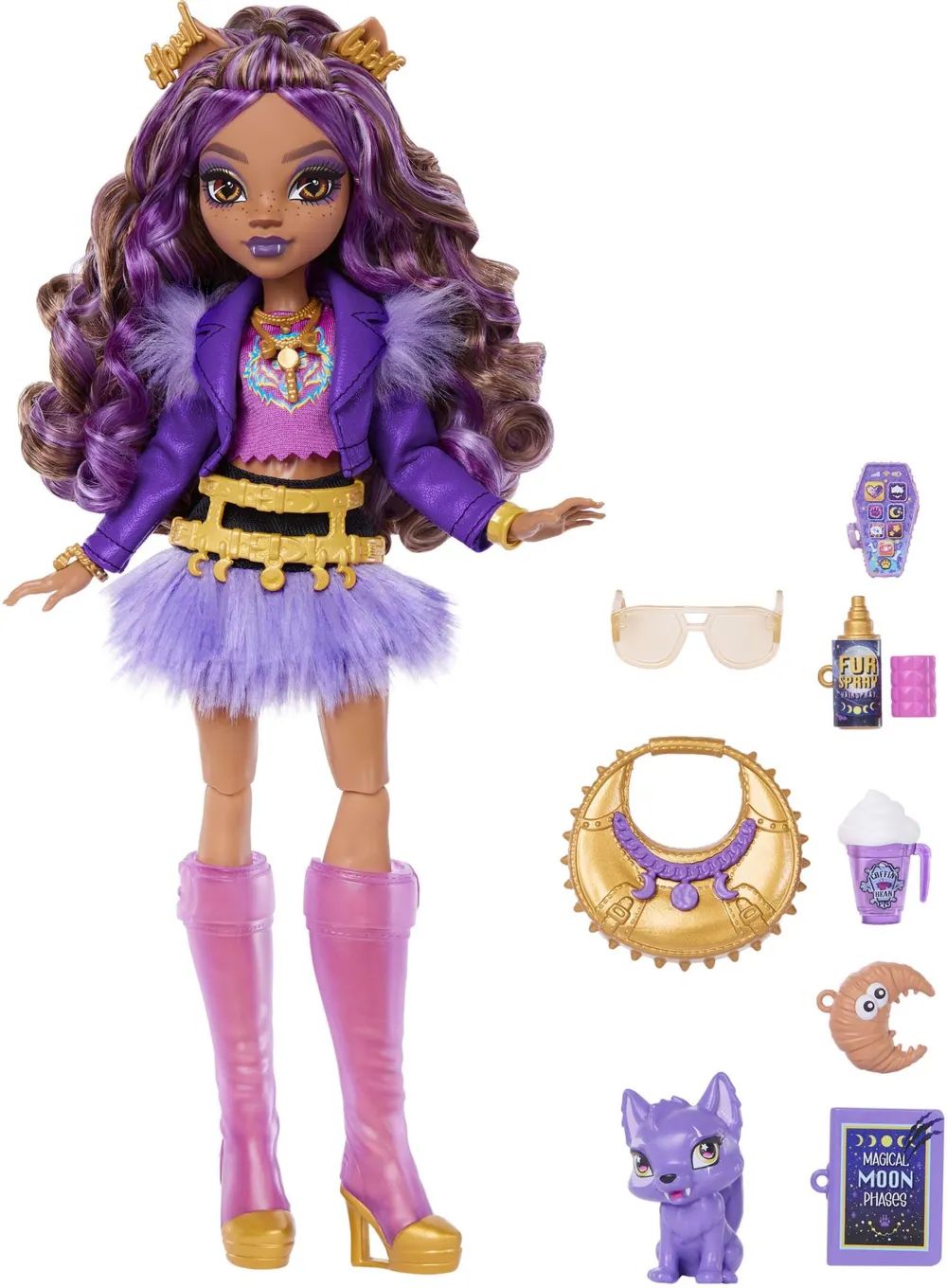 Mattel GmbH MH Clawdeen Puppe Refresh 2