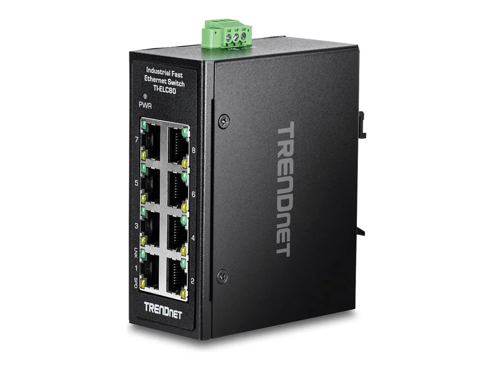 TRENDnet TI-ELC80 - Version V1.xR - Switch - industrial, mini