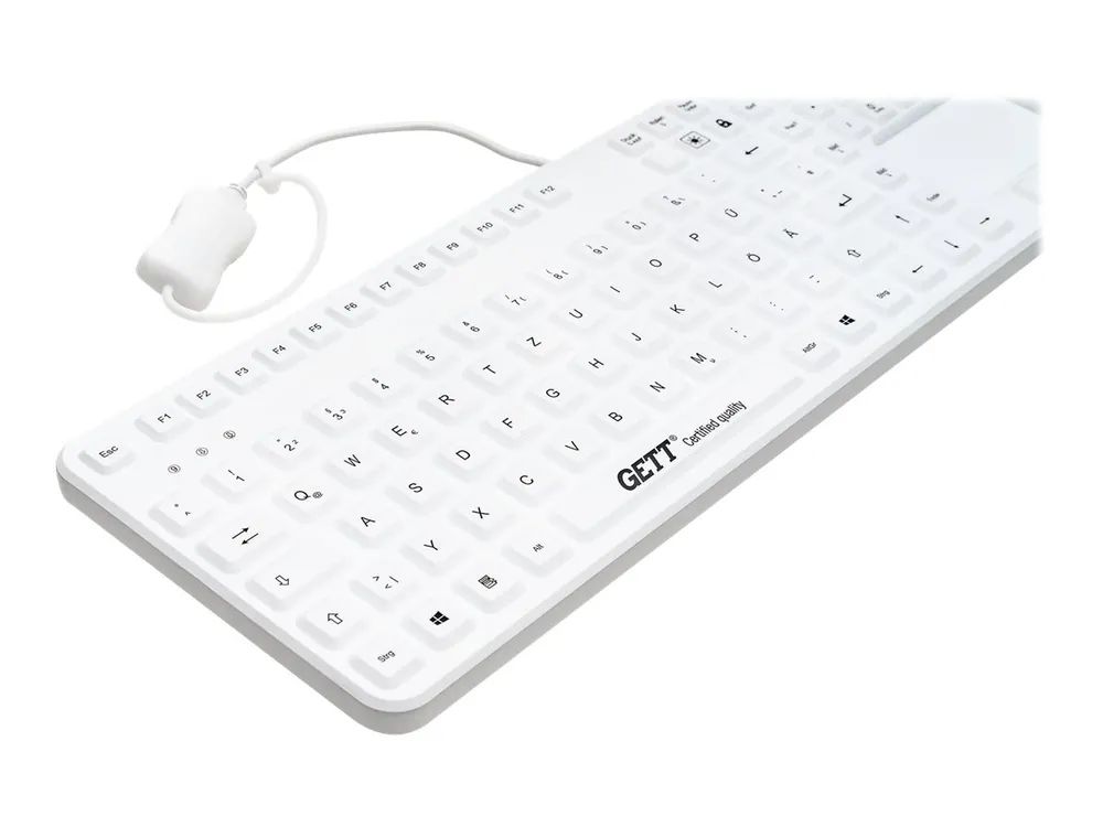 GETT CleanType Prime Touch+ - Tastatur - mit Touchpad