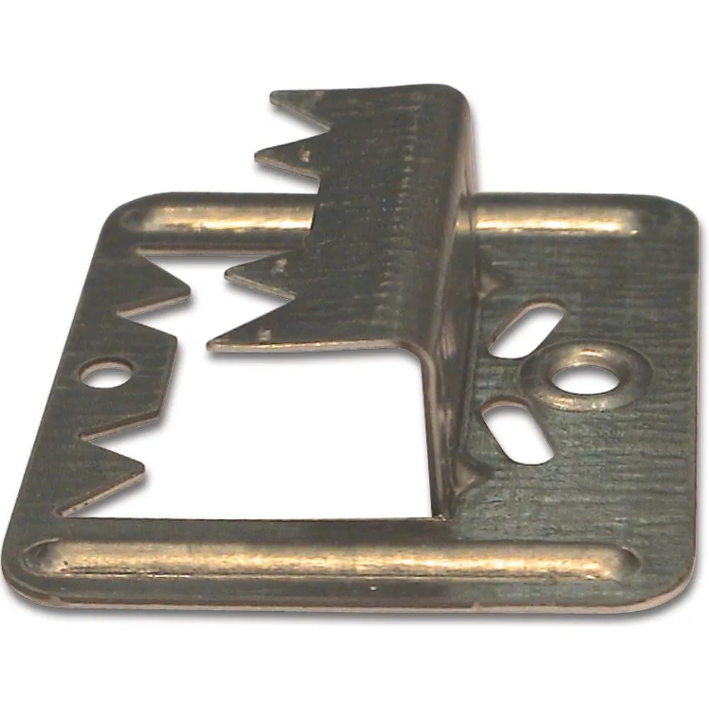Fuchs Metalltechnik GmbH Metallwaren Ges.m.b.H. Profilholzkralle Nr. 6 extra stark Stahlband-verzinkt für Nut/Feder-Montage