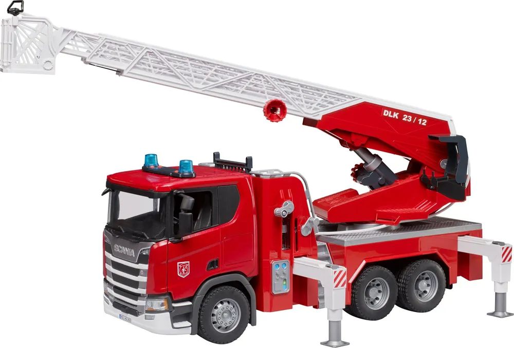 Bruder Scania Super 560R Fire engine - Feuerwehrauto - 3 Jahr(e) - Kunststoff - Rot - Weiß