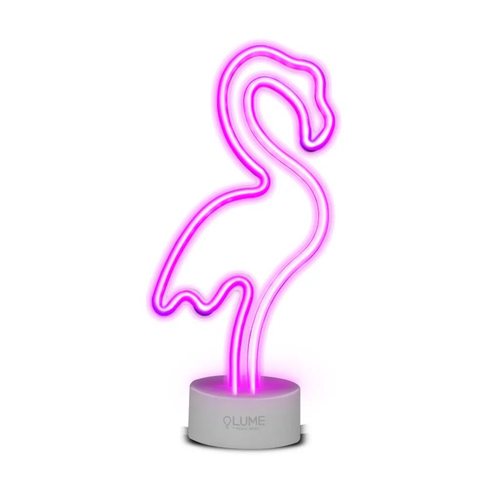 MUSIC HERO LED Deko-Licht Flamingo