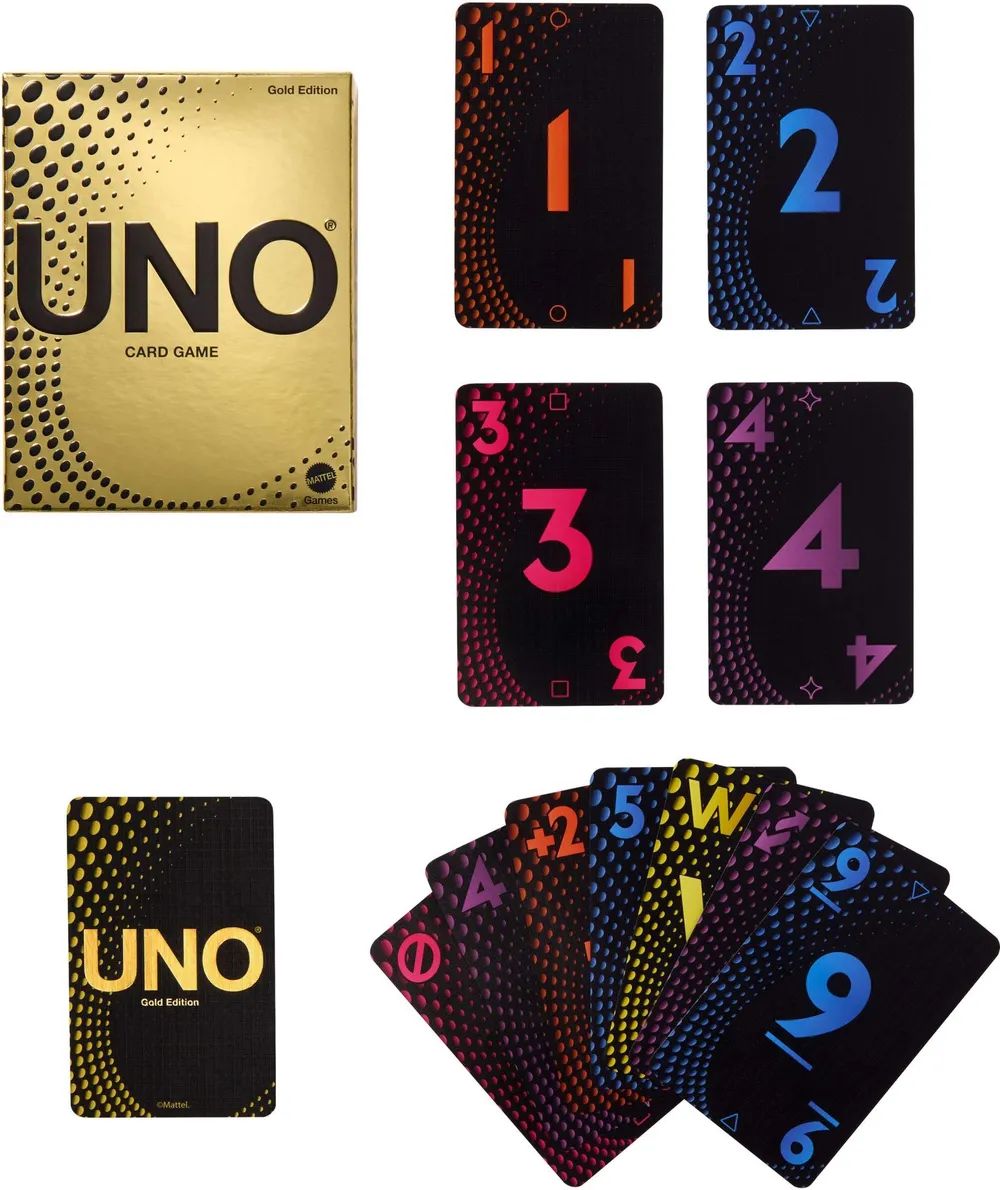 Mattel GmbH UNO Gold