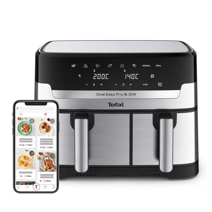 Tefal EY905D - Dual Easy Fry & Grill