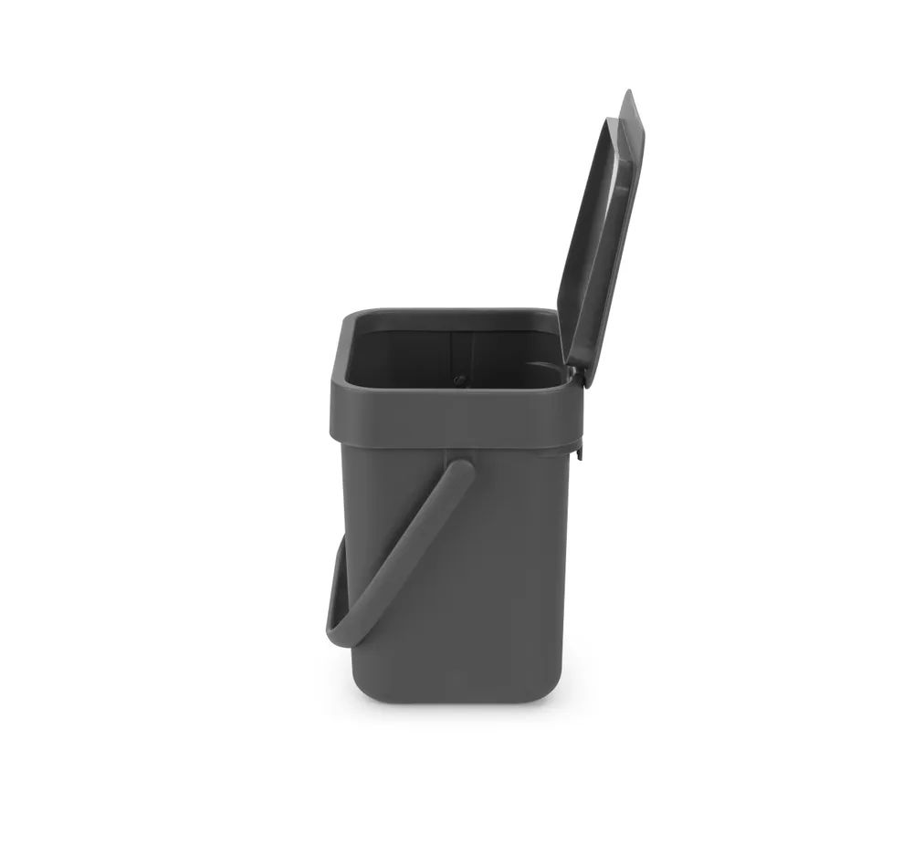 Brabantia Abfallbehälter 'Sort & Go', 3L - Grey