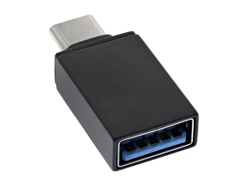 InLine USB 3.2 Gen.2 Adapter - USB-C Stecker an USB A Buchse - OTG