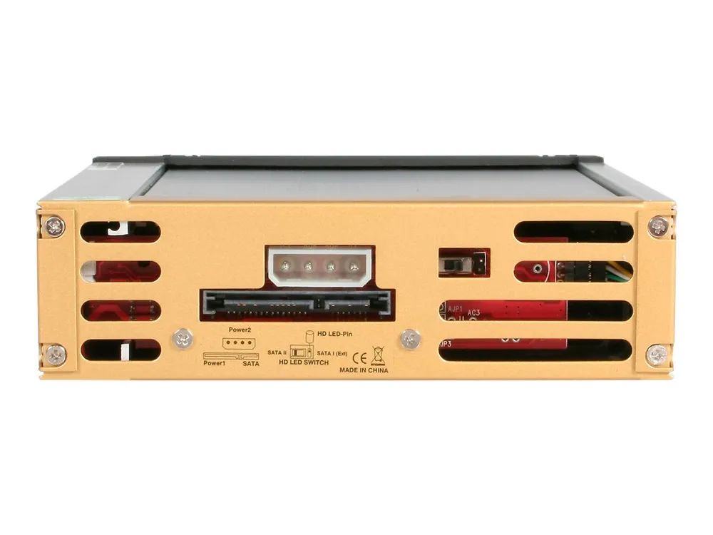 StarTech.com Wechselrahmen 5,25 Zoll - Mobiles Festplatten Hot Swap Speicher Rack für 3,5 (8,9cm)