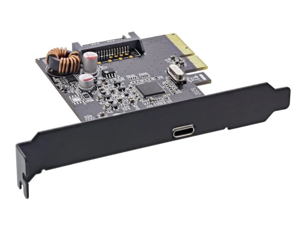 InLine Schnittstellenkarte - PCIe x4 - USB 3.2 Gen.2x2 - 1x USB-C